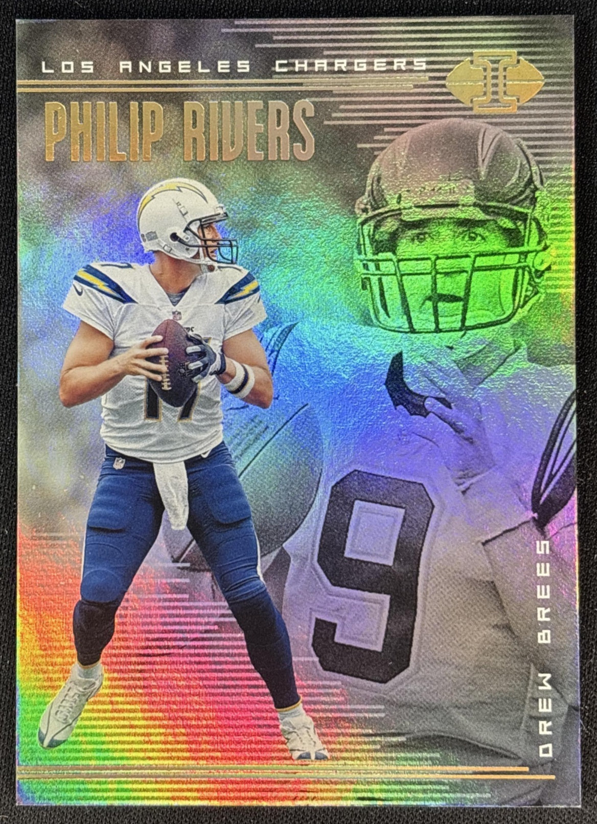 Philip Rivers Drew Brees 2018 Panini Illusions Chargers Sports Trading Cards