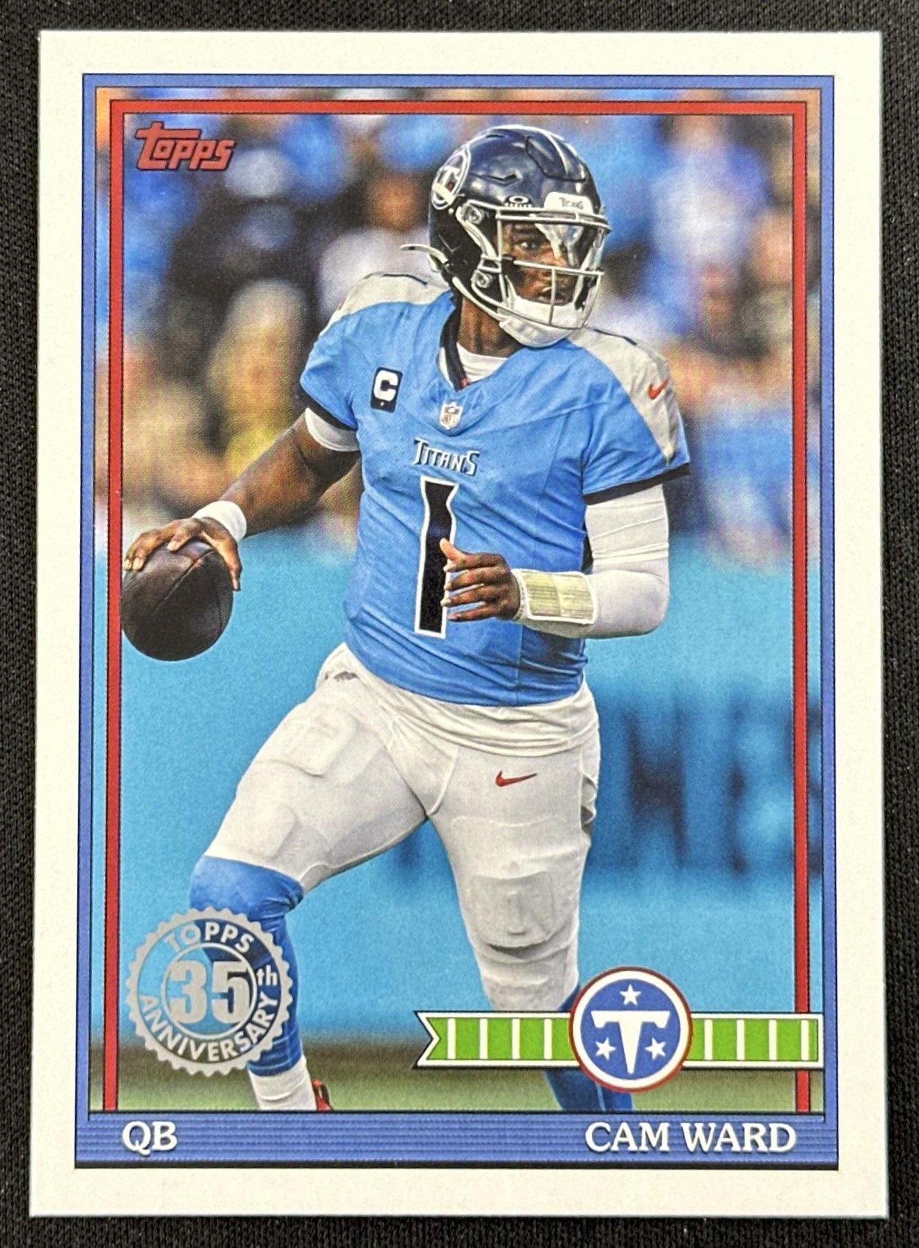 Cam Ward 2026 Topps Flagship 1991 Titans