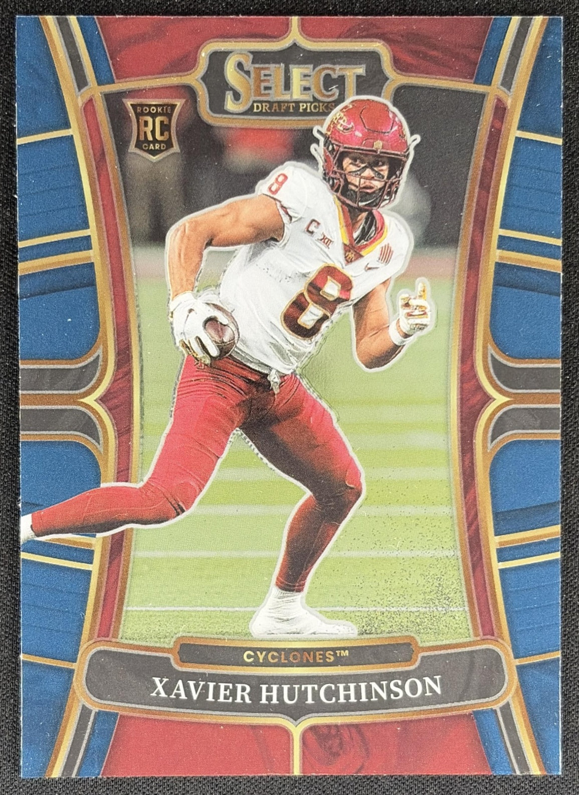 Xavier Hutchinson 2023 Panini Select Draft Picks Blue Retail Cyclones Default Title Sports Trading Card