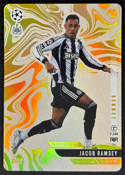 Jacob Ramsey 2025 Topps Match Attax Common Sports Trading Cards