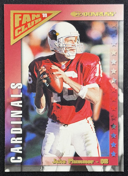 Jake Plummer 1999 Donruss Fan Club Gold /5000 Cardinals Arizona Cardinals
