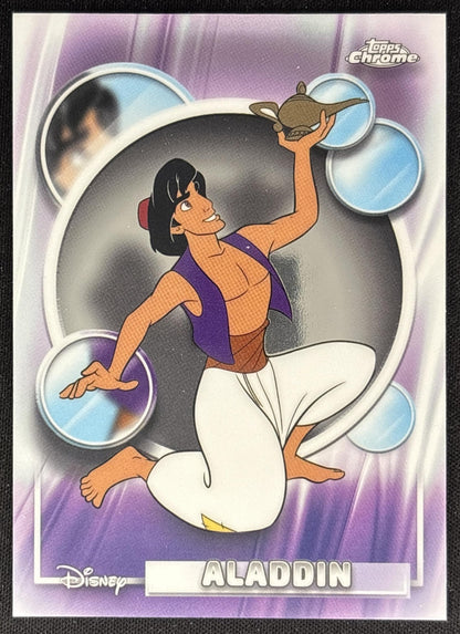 Aladdin 2026 Topps Chrome Disney front