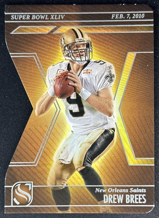 Drew Brees 2025 Panini Silhouette Super Bowl Saints