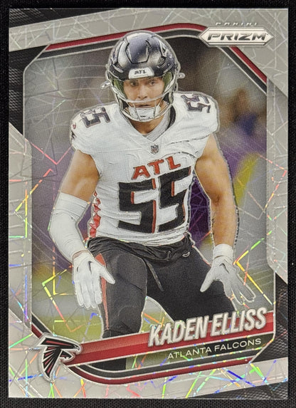 Kaden Elliss 2025 Panini Prizm Lazer Falcons