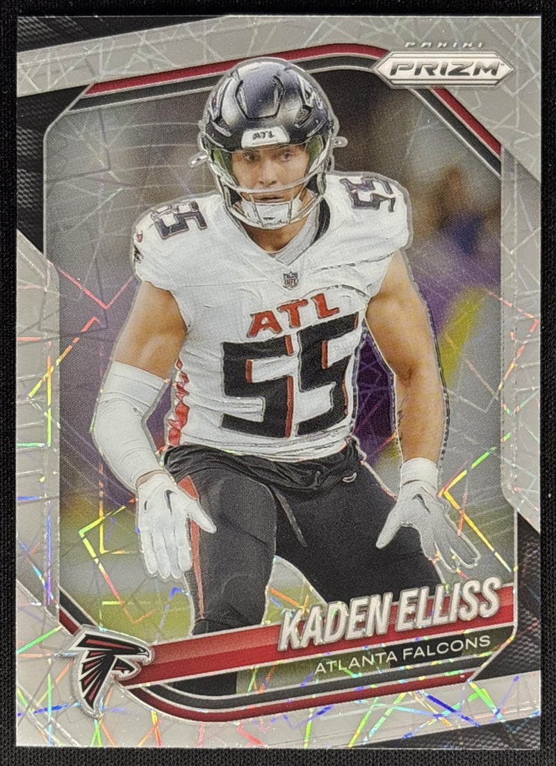 Kaden Elliss 2025 Panini Prizm Lazer Falcons