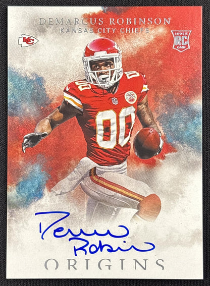 Demarcus Robinson 2016 Panini Origins Auto Rookie Kansas City Chiefs