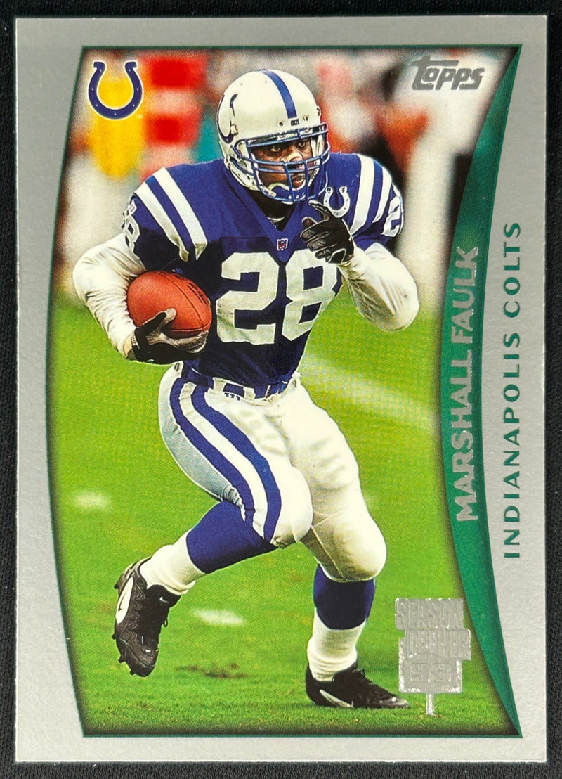 Marshall Faulk 1998 Topps Colts