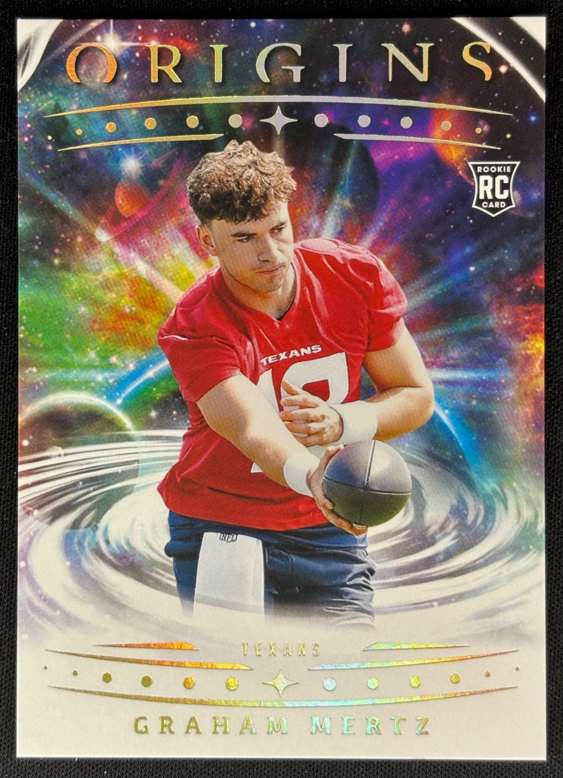 Graham Mertz 2025 Panini Origins Rookie Texans Sports Trading Cards