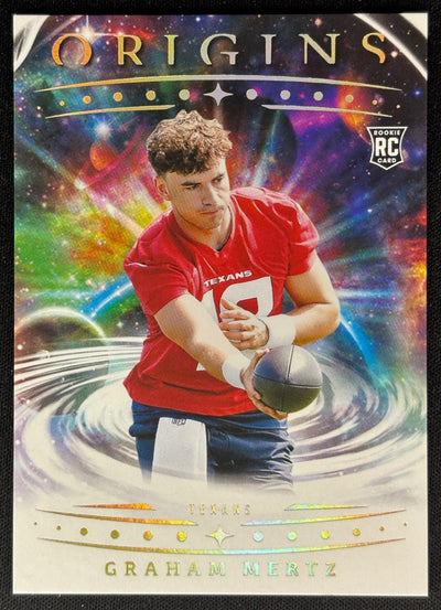 Graham Mertz 2025 Panini Origins Rookie Texans Sports Trading Cards