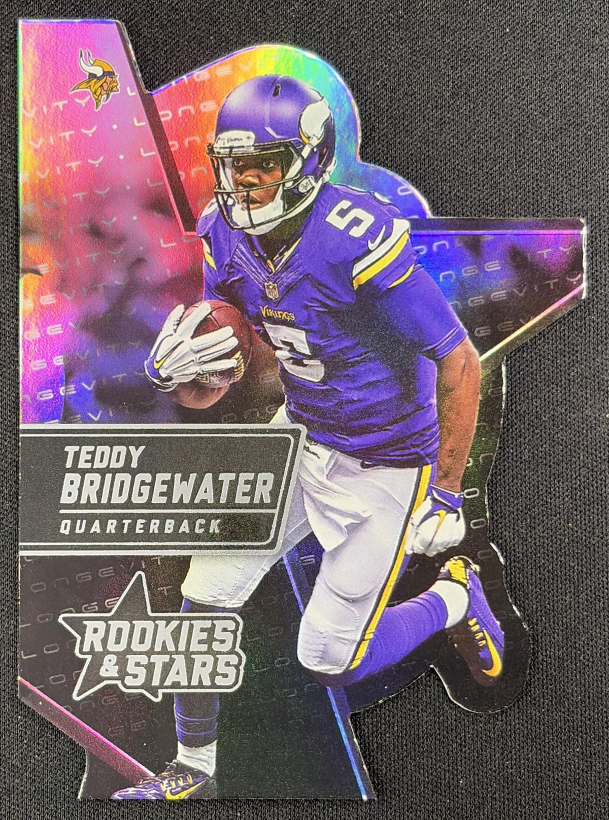 Teddy Bridgewater 2015 Panini Rookies & Stars Die Cuts Vikings