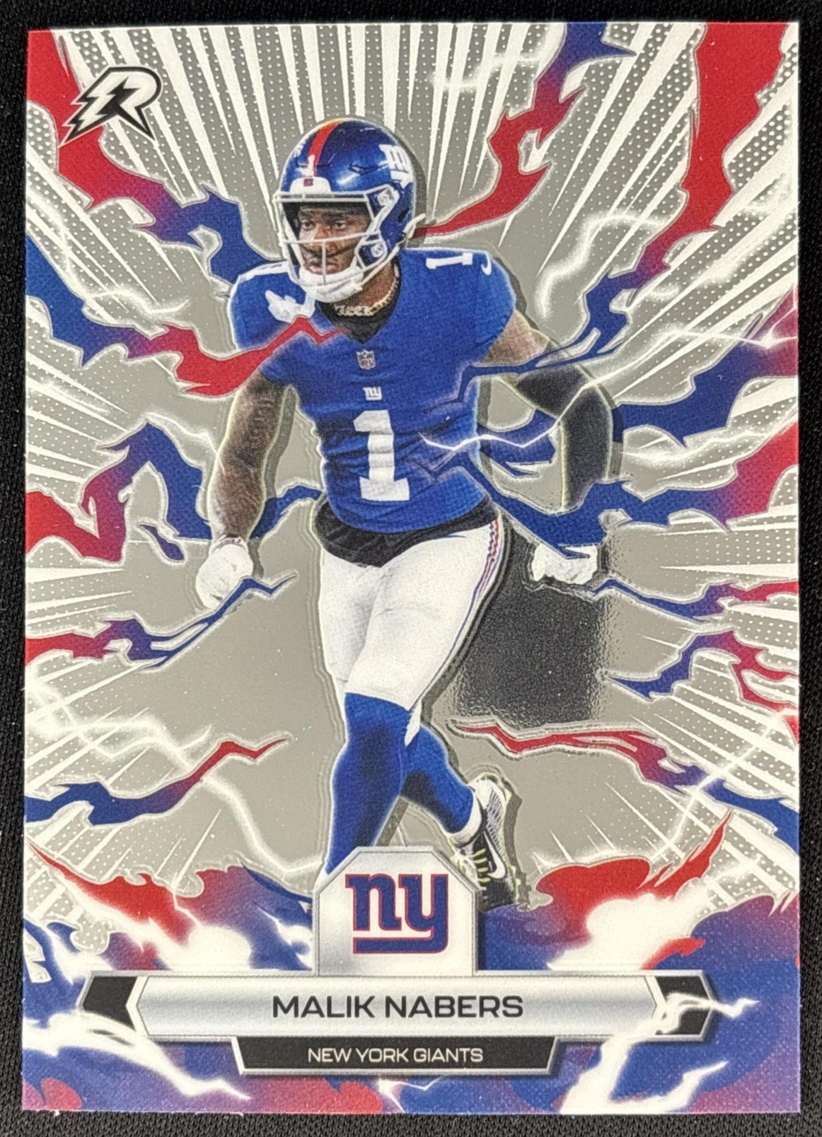 Malik Nabers 2025 Topps Resurgence Giants New York Giants front