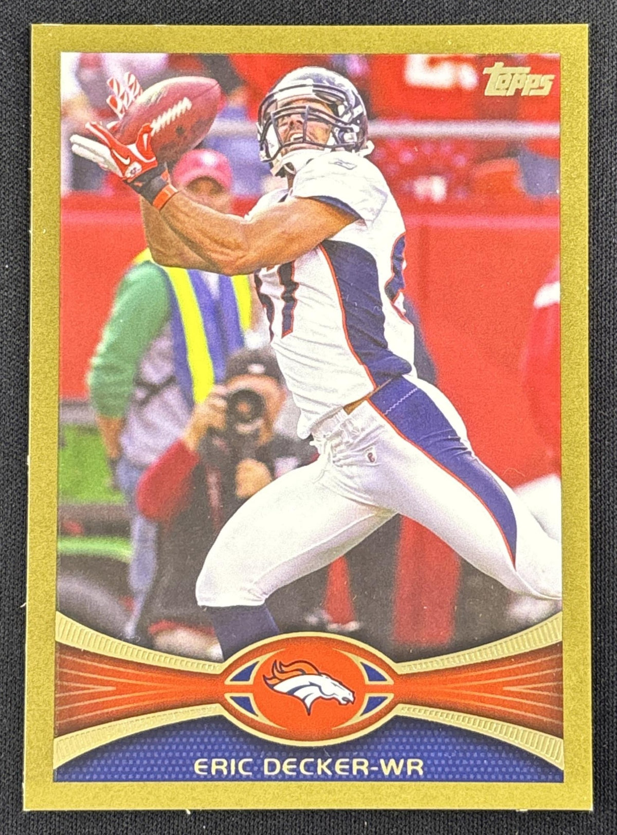 Eric Decker 2012 Topps Gold /2012 Broncos