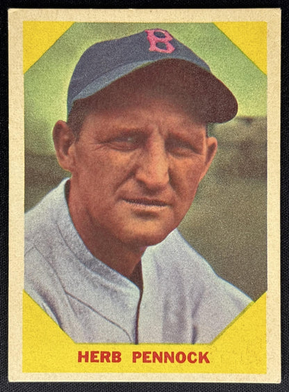 Herb Pennock 1960 Fleer Baseball Greats Giants Sports Trading Cards