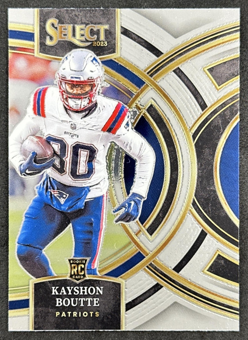 Kayshon Boutte 2023 Panini Select Patriots Front
