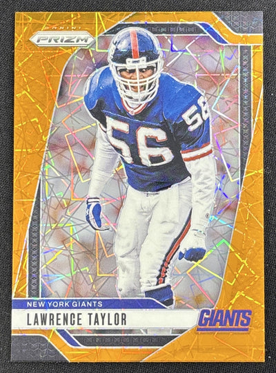 Lawrence Taylor 2024 Panini Prizm Lazer Giants Sports Trading Card