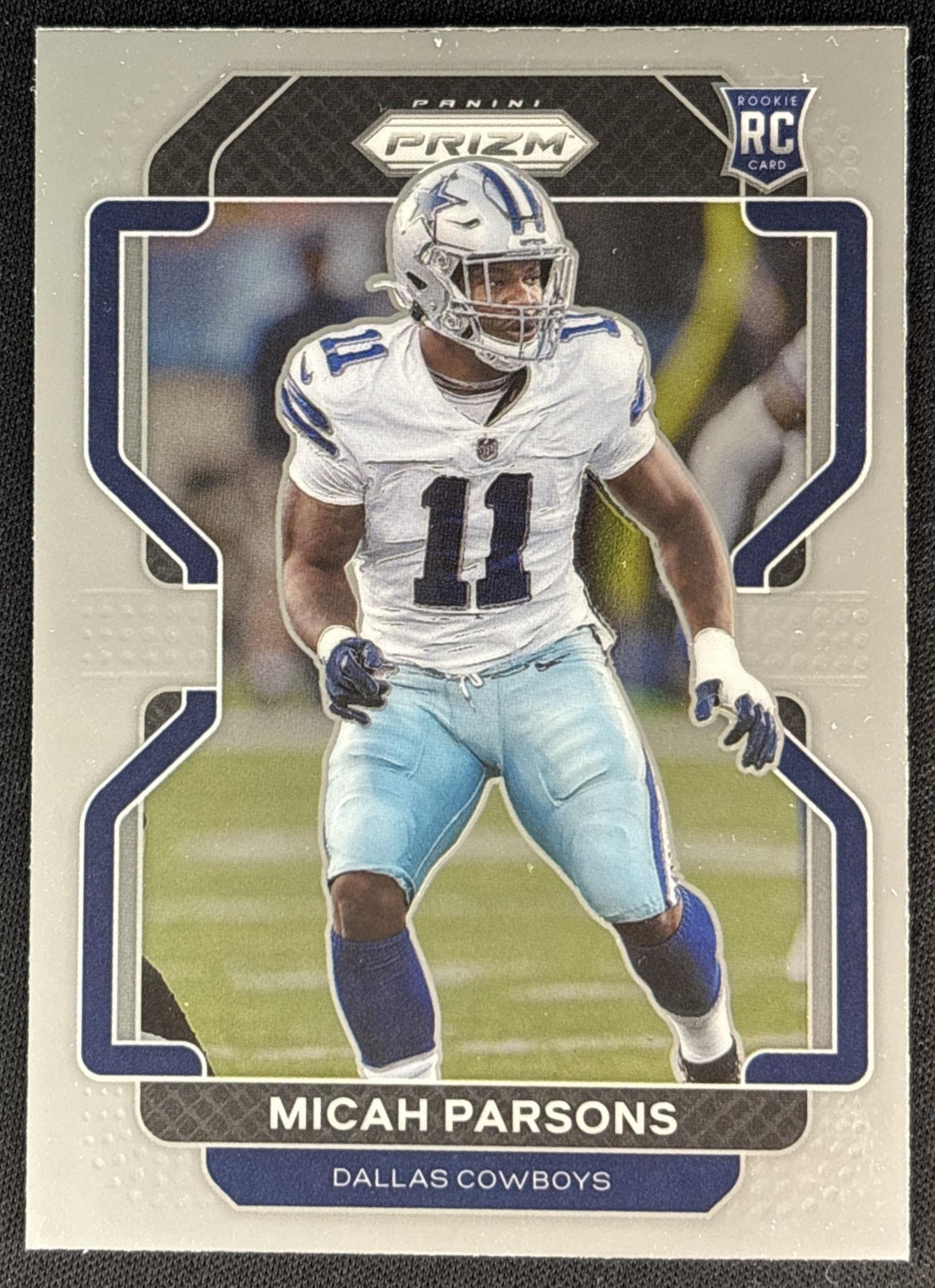 Micah Parsons 2021 Panini Prizm Silver Cowboys