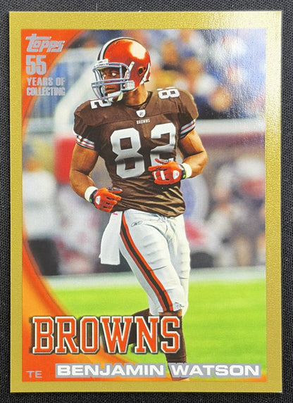 Ben Watson 2010 Topps Gold /2010 Browns