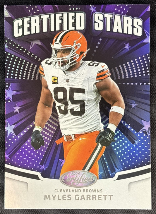 Myles Garrett 2025 Panini Certified Stars Browns