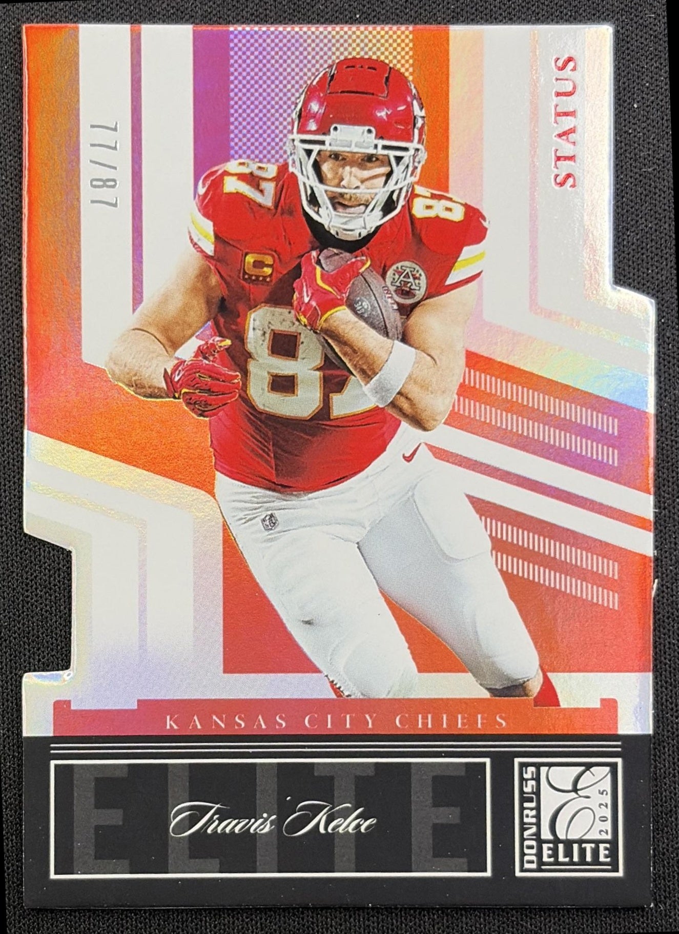 Travis Kelce 2023 Panini Donruss Elite Status /87 Chiefs