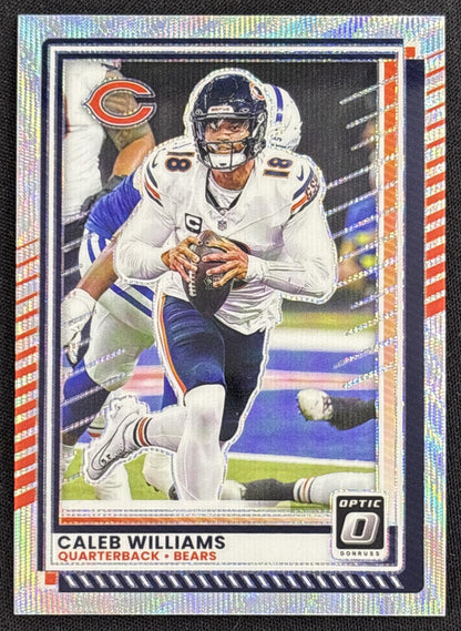 Caleb Williams 2025 Panini Donruss Optic Wave Prizm /300 Bears