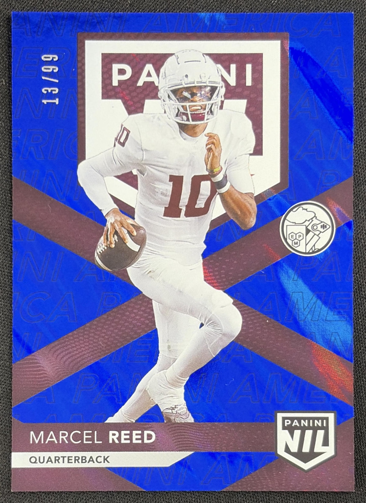 Marcel Reed 2026 Panini NSCC Silver Pack Blue /99