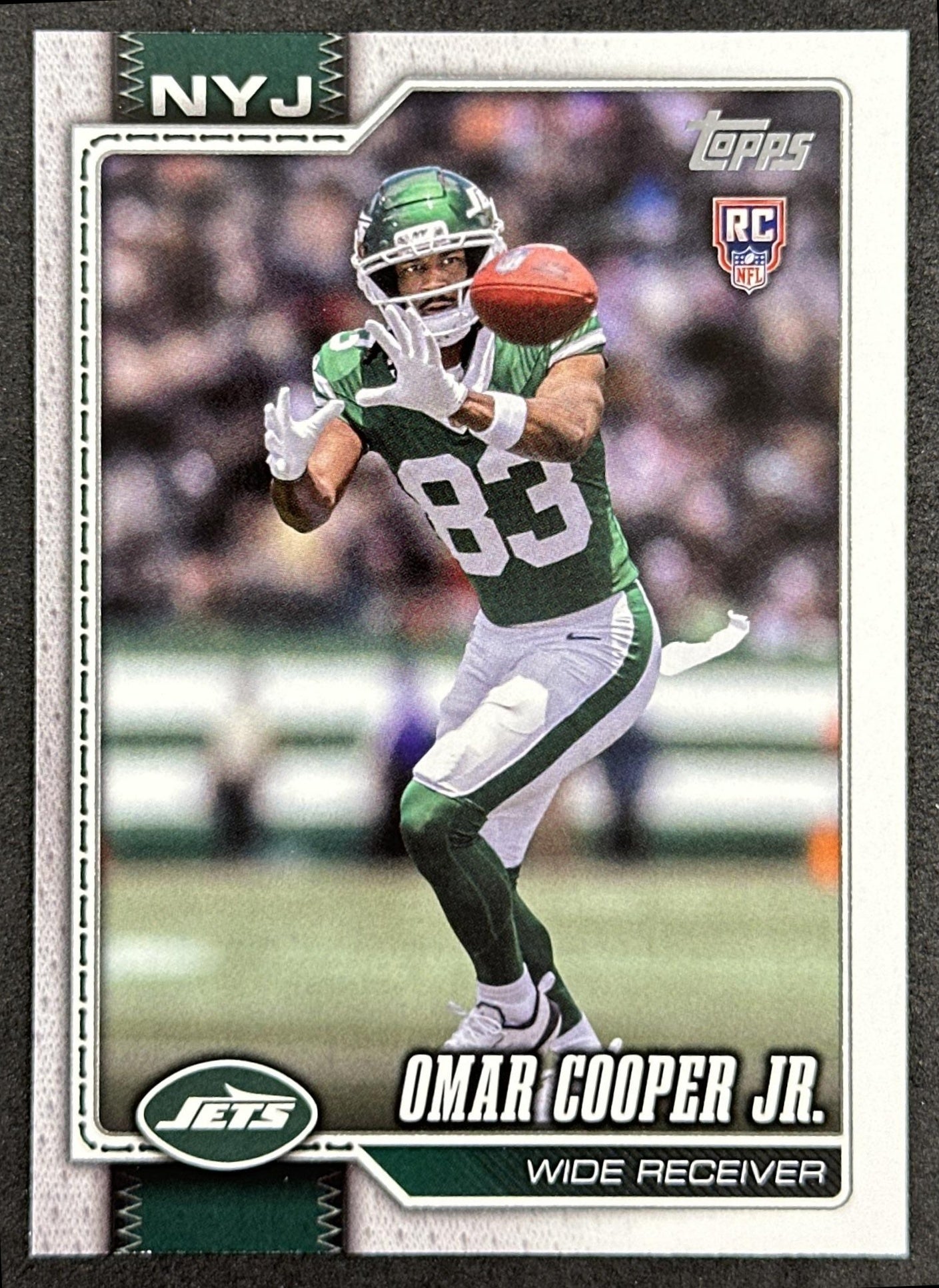 Omar Cooper Jr. 2026 Topps Flagship Rookie Jets Sports Trading Cards