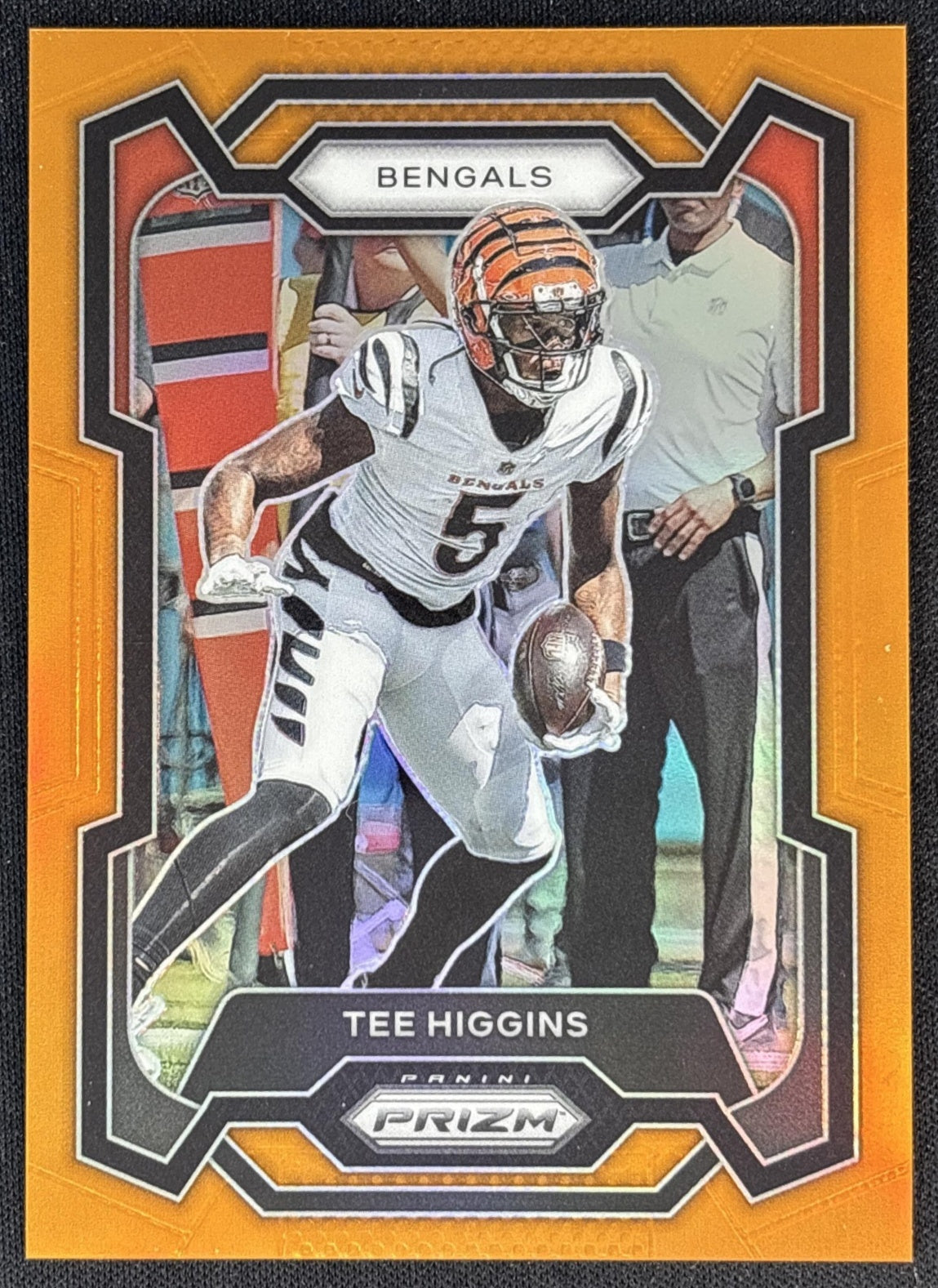 Tee Higgins 2023 Panini Prizm Orange /249 Bengals