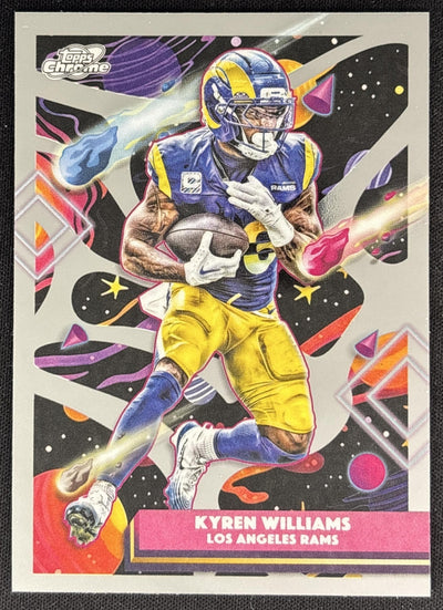 Kyren Williams 2025 Topps Cosmic Chrome Rams Sports Trading Cards
