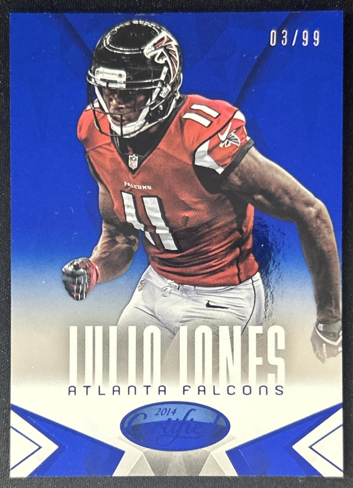 Julio Jones 2014 Panini Certified Blue /99 Falcons front