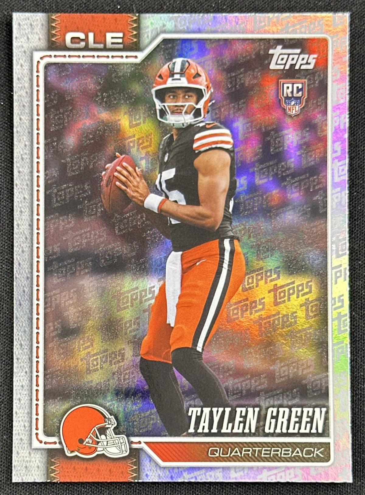 Taylen Green 2026 Topps Flagship Fanatics Foil Browns
