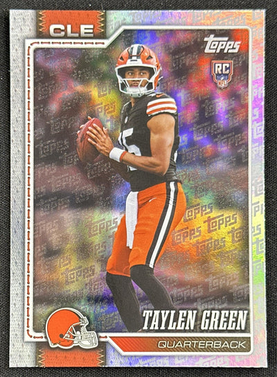 Taylen Green 2026 Topps Flagship Fanatics Foil Browns Sports Trading Card