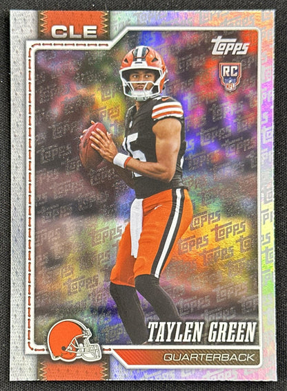 Taylen Green 2026 Topps Flagship Fanatics Foil Browns