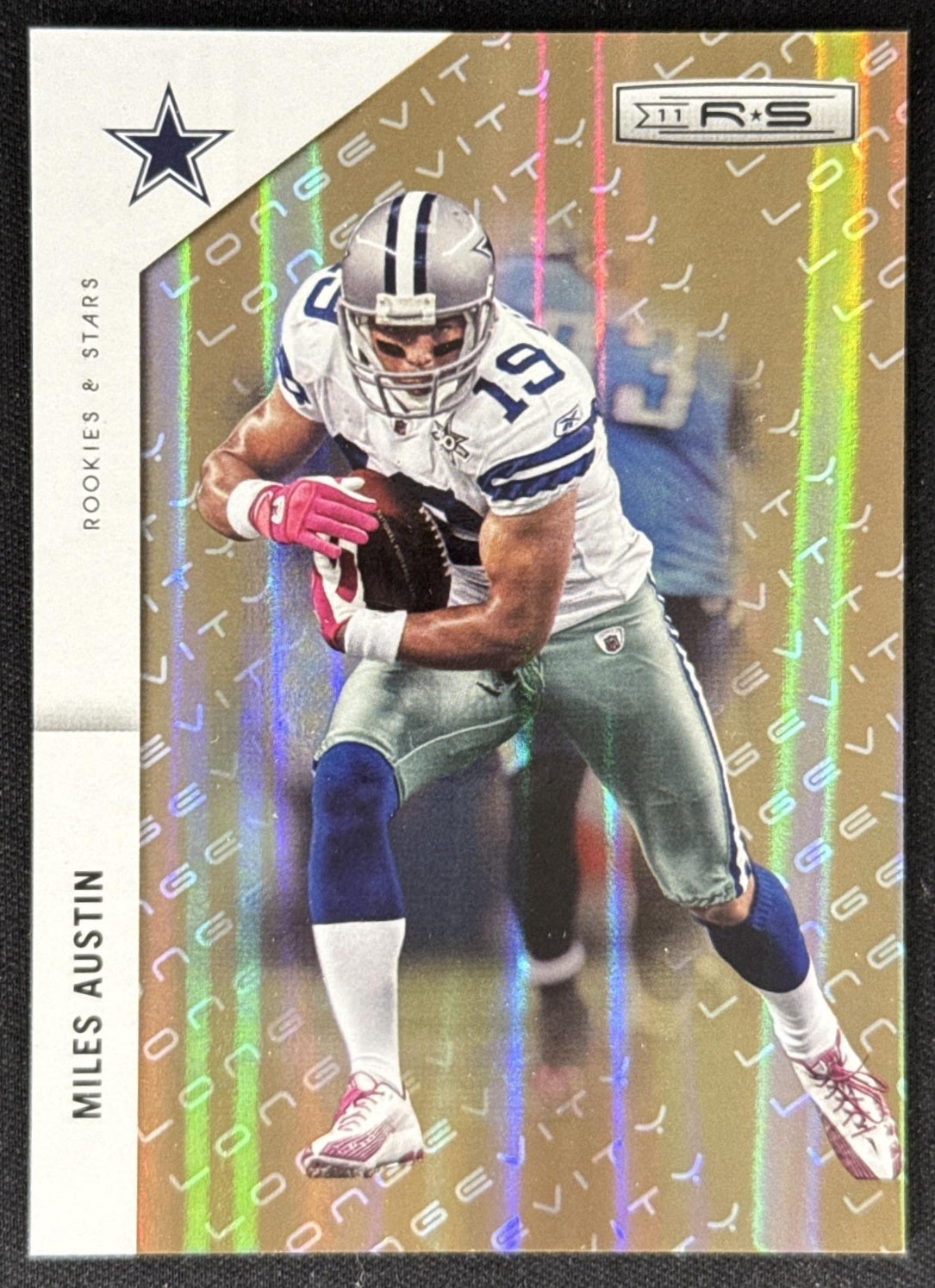 Miles Austin 2011 Panini Rookies & Stars Longevity Gold /49 Cowboys Sports Trading Card