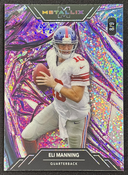 Eli Manning Metallix /9 Giants