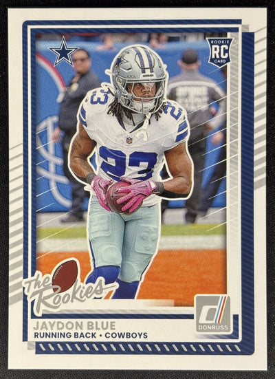 Jaydon Blue 2025 Panini Donruss Rookies & Highlights Cowboys Sports Trading Cards