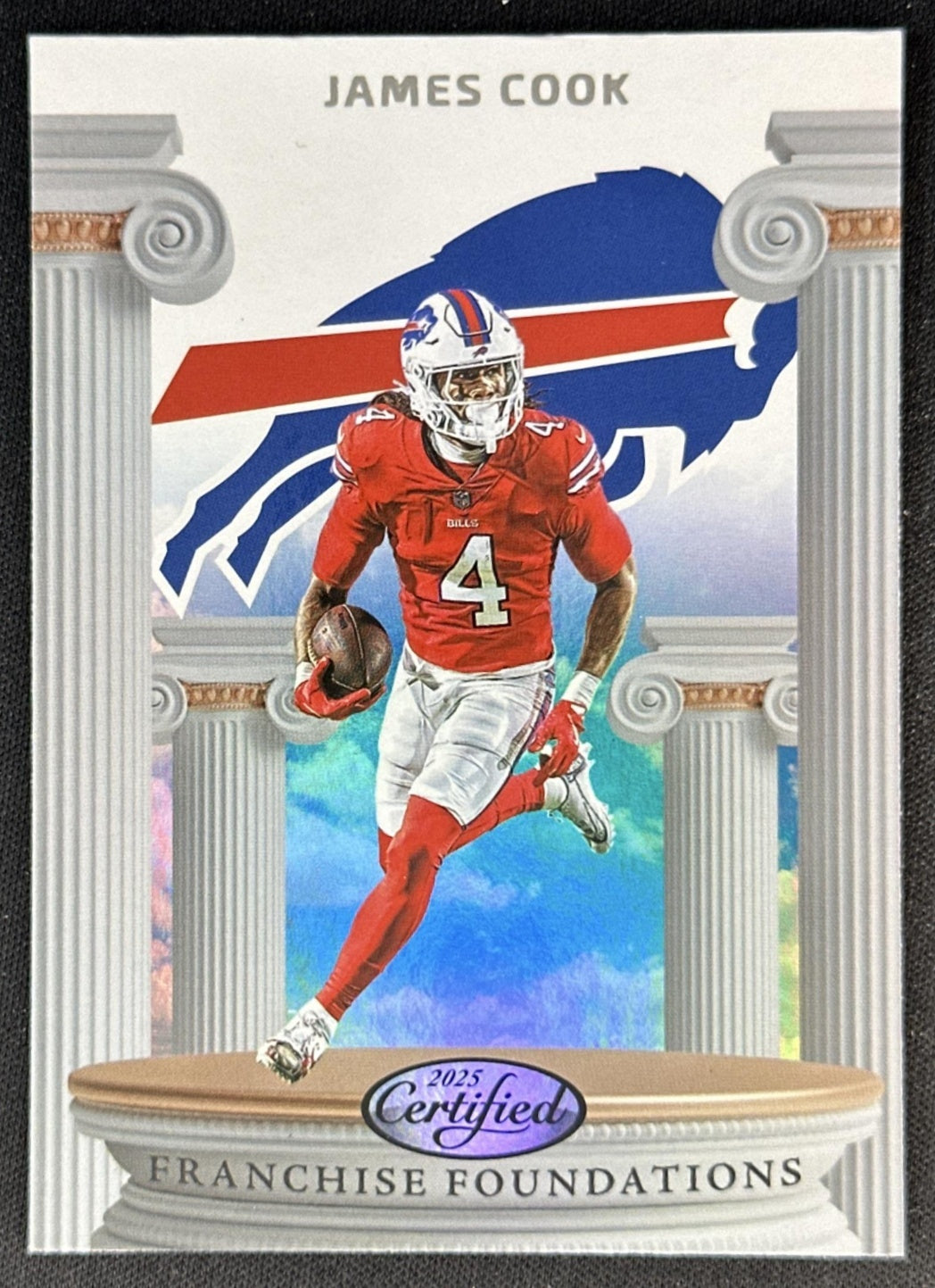 James Cook 2025 Panini Certified Franchise Foundations Bills Default Title Sports Trading Cards