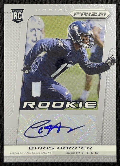 Chris Harper 2013 Panini Prizm Auto Seahawks