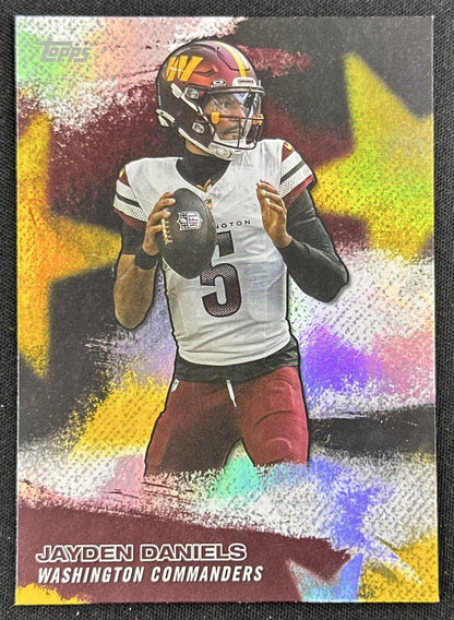 Jayden Daniels 2026 Topps Flagship NFL Stars Commanders