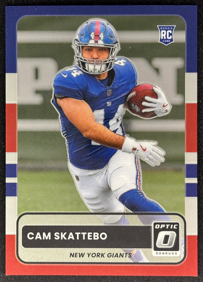Cam Skattebo 2025 Donruss Optic 2015 Retro Giants Sports Trading Cards