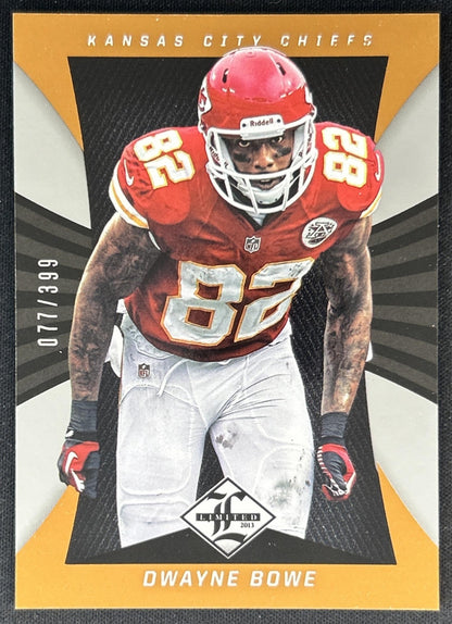Dwayne Bowe 2013 Panini Limited /399 Chiefs front