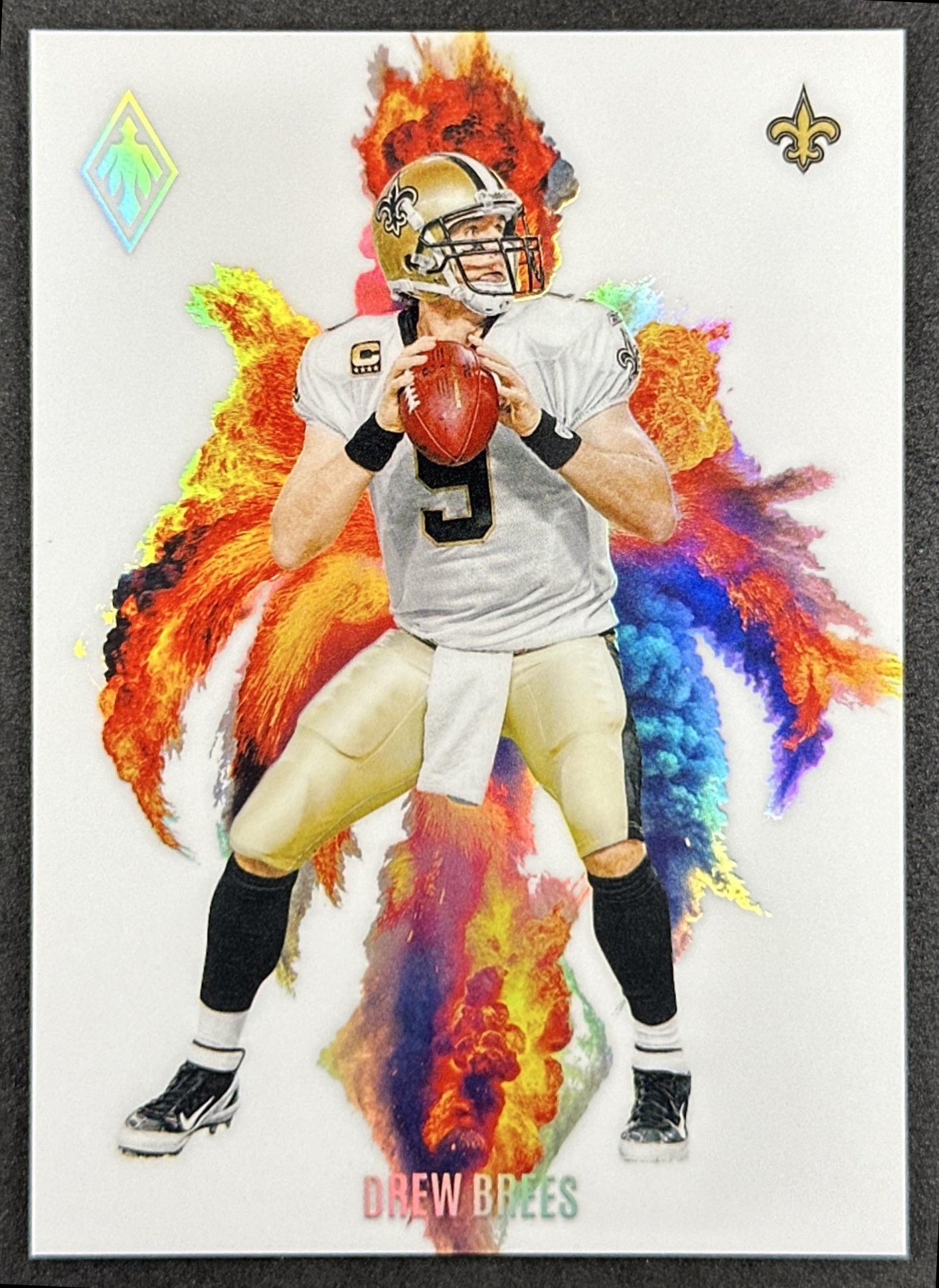 Drew Brees 2024 Panini Phoenix Color Blast Saints