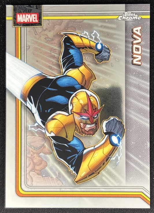 Nova 2026 Topps Chrome Marvel Comics
