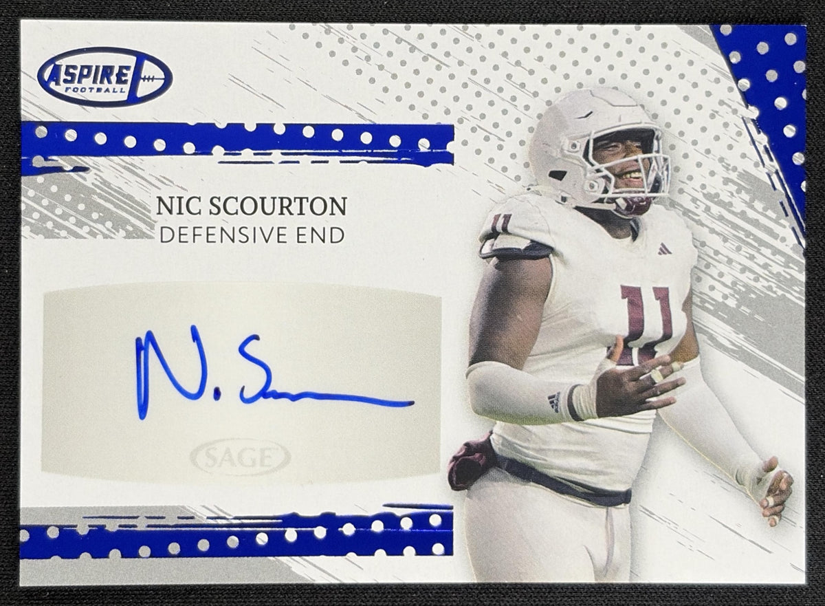 Nic Scourton 2025 SAGE Aspire Auto Blue