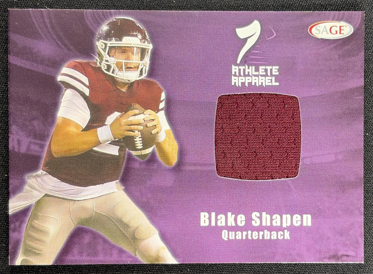 Blake Shapen 2026 SAGE Athlete Apparel Swatch Low Series Bulldogs