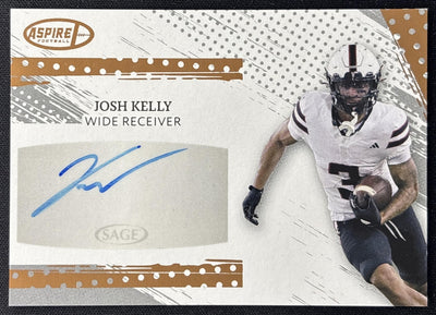 Josh Kelly 2025 Aspire Auto Sports Trading Cards