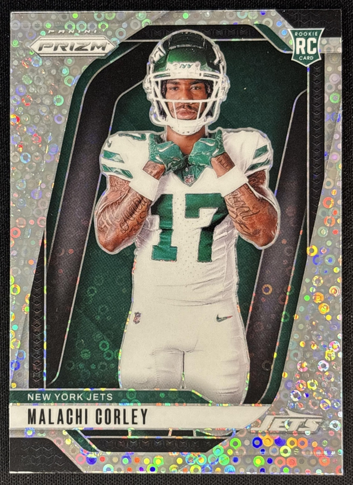 Malachi Corley 2024 Panini Prizm Rookie Variations No Huddle Jets