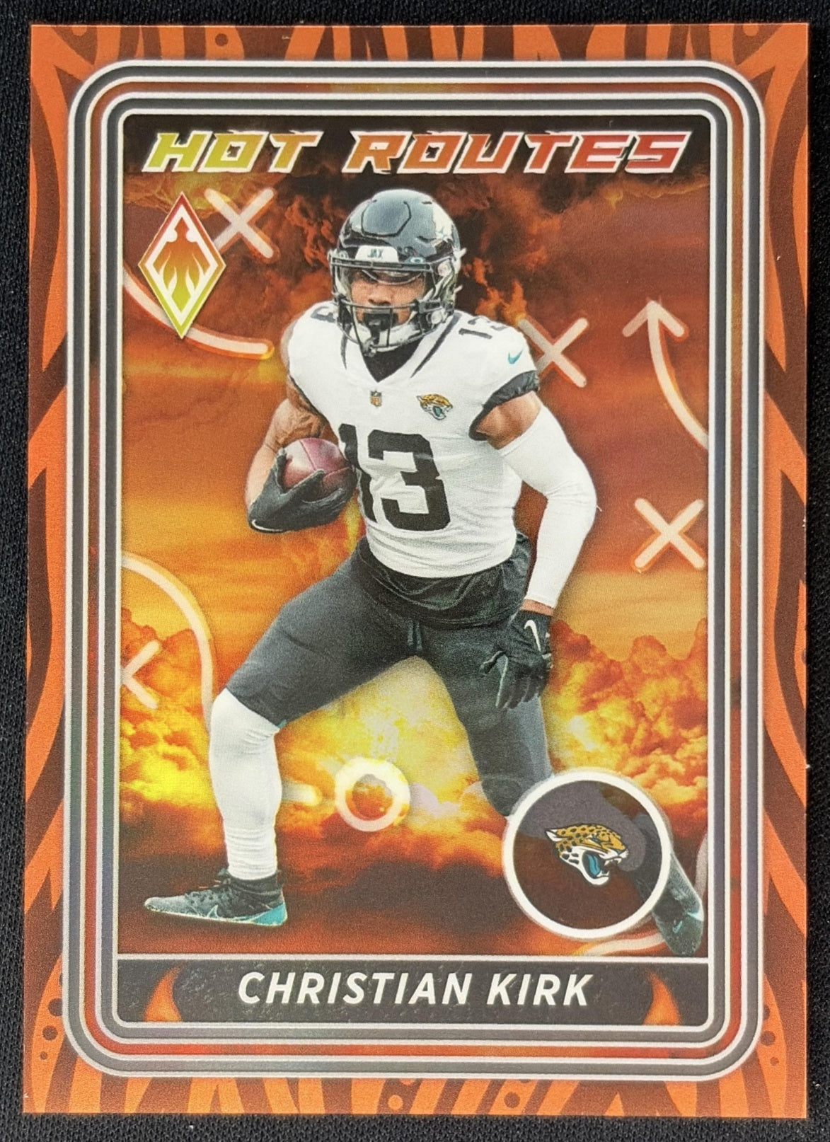 Christian Kirk 2023 Panini Phoenix Hot Routes Orange /99 Jaguars Sports Trading Cards