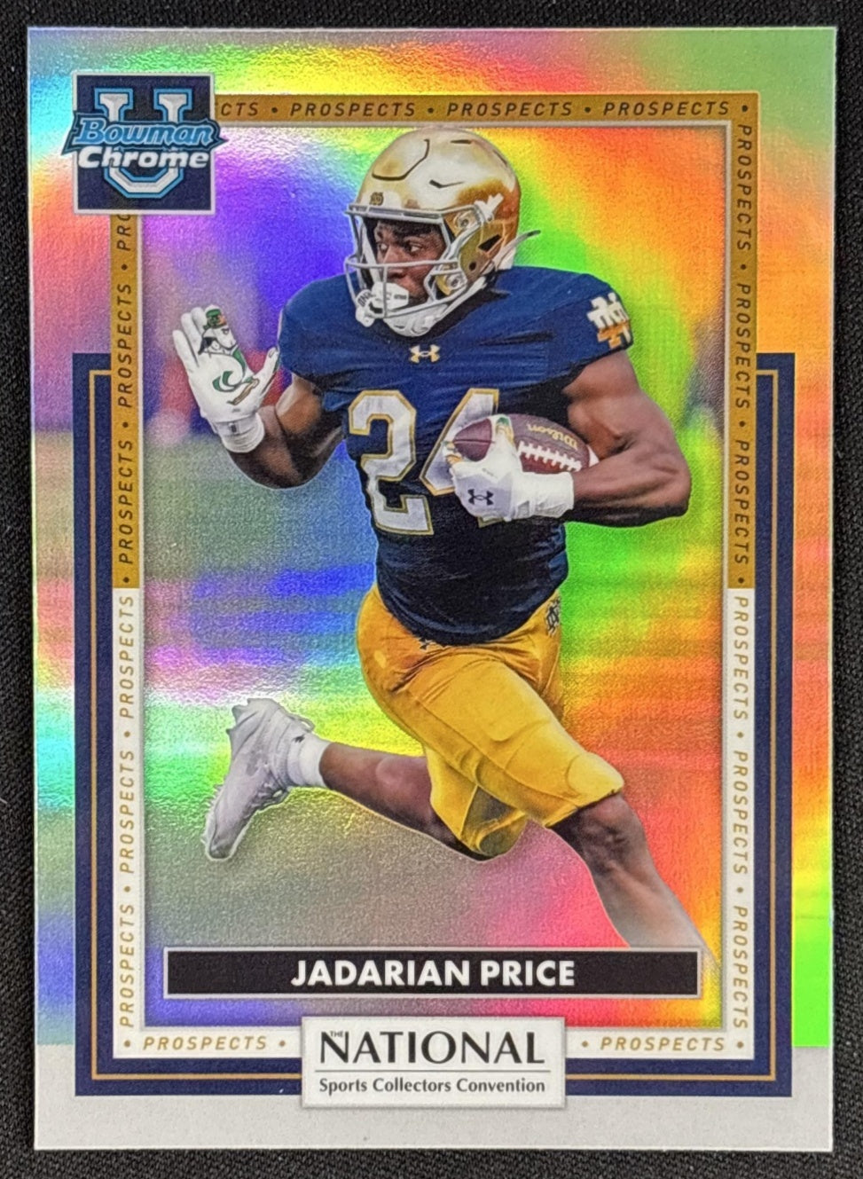 Jadarian Price 2026 Topps NSCC Collection Bowman U Chrome Default Title Sports Trading Cards