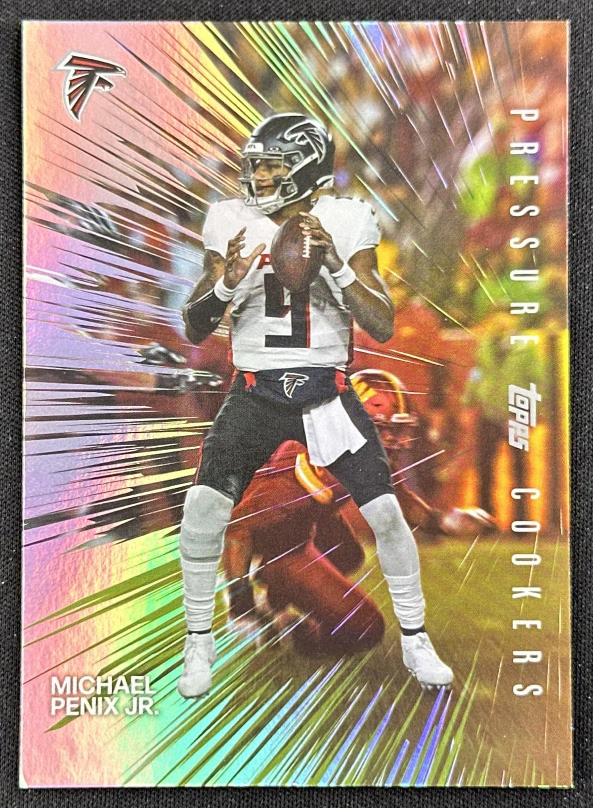 Michael Penix Jr. 2026 Topps Flagship Pressure Cookers Falcons