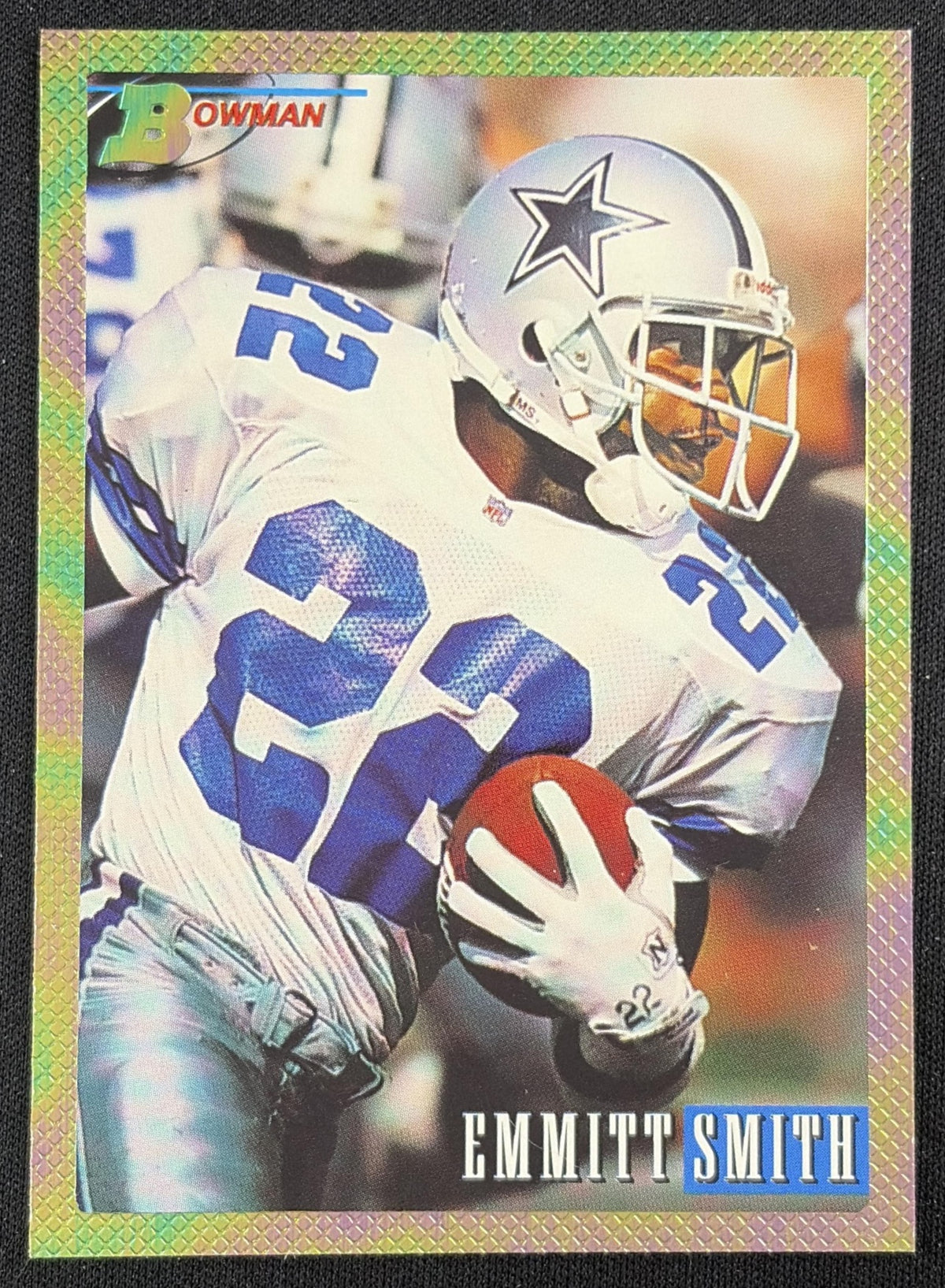 Emmitt Smith 1993 Bowman Cowboys